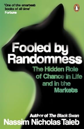 Front cover image of Fooled by Randomness - By Nassim Nicholas Taleb